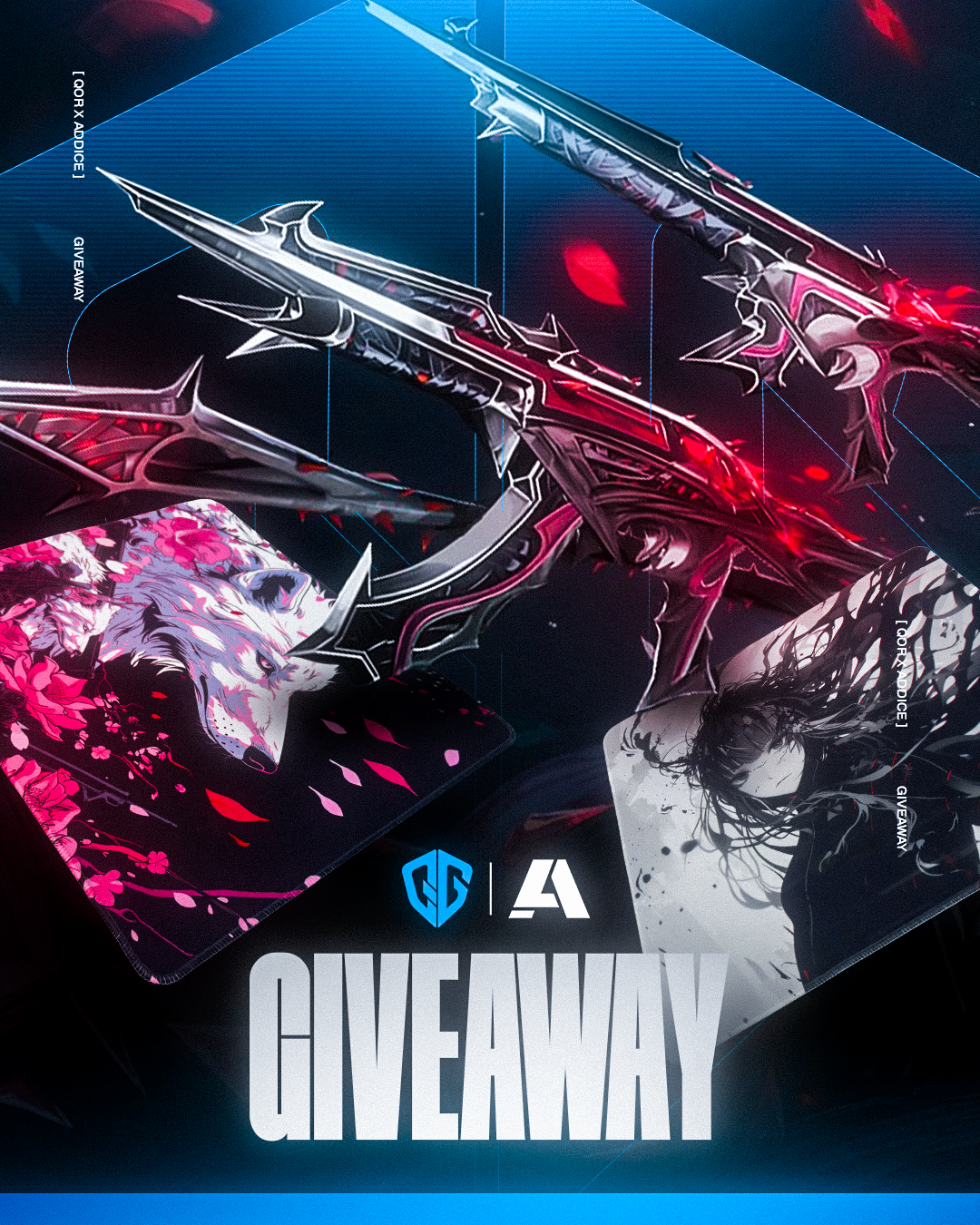 QOR x ADDICEINC Valorant Giveaway